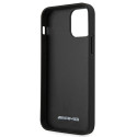 Kryt AMG Leather Hot Stamped Mercedes-AMG iPhone 12 Pro Max černý