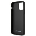 Kryt Mercedes-AMG AMG Leather Lines iPhone 12 mini černý