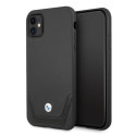 Kryt BMW PERFORATE pro iPhone 11 / iPhone XR - černý