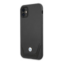 Kryt BMW PERFORATE pro iPhone 11 / iPhone XR - černý