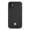 Kryt BMW PERFORATE pro iPhone 11 / iPhone XR - černý
