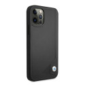 Kryt BMW Deboss pro iPhone 12 Pro Max - černý