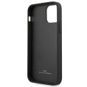 Kryt BMW Curve Perforate pro iPhone 12 Pro Max - černý