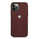 Kryt BMW Curve Perforate pro iPhone 12 Pro Max - červená
