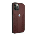 Kryt BMW Curve Perforate pro iPhone 12 Pro Max - červená