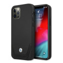 Pouzdro BMW PERFORATE pro iPhone 12 Pro Max - černé