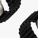 DUX DUCIS Strap OceanWave Silikonový řemínek pro Apple Watch 38/40/41, černý