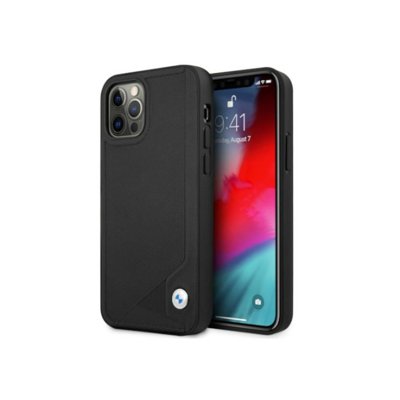 Kryt BMW DEBOSS pro iPhone 12 / iPhone 12 Pro - černý
