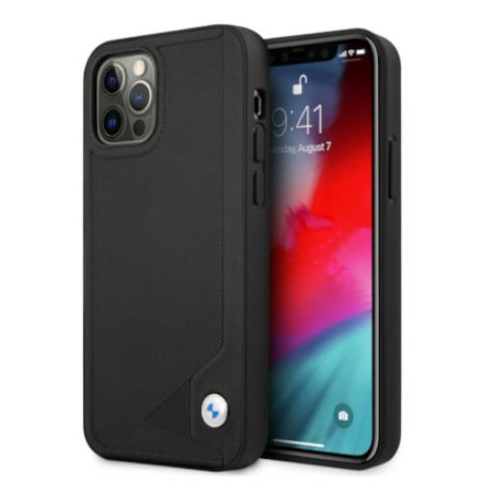 Kryt BMW DEBOSS pro iPhone 12/12 Pro - černý