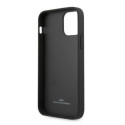 Pouzdro BMW Perforated Sides iPhone 12/12 Pro černé