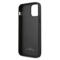 Pouzdro BMW Curve Perforate pro iPhone 12/12 Pro - černé