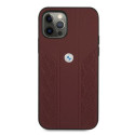 Pouzdro BMW Curve Perforate pro iPhone 12/12 Pro - červené