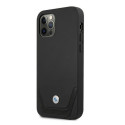 Kryt BMW PERFORATE pro iPhone 12/12 Pro - černý