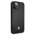 Kryt BMW PERFORATE pro iPhone 12/12 Pro - černý