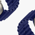 DUX DUCIS Strap OceanWave Silikonový řemínek pro Apple Watch 38/40/41, modrý