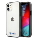 Kryt BMW Sandblast pro iPhone 12 mini - transparentní