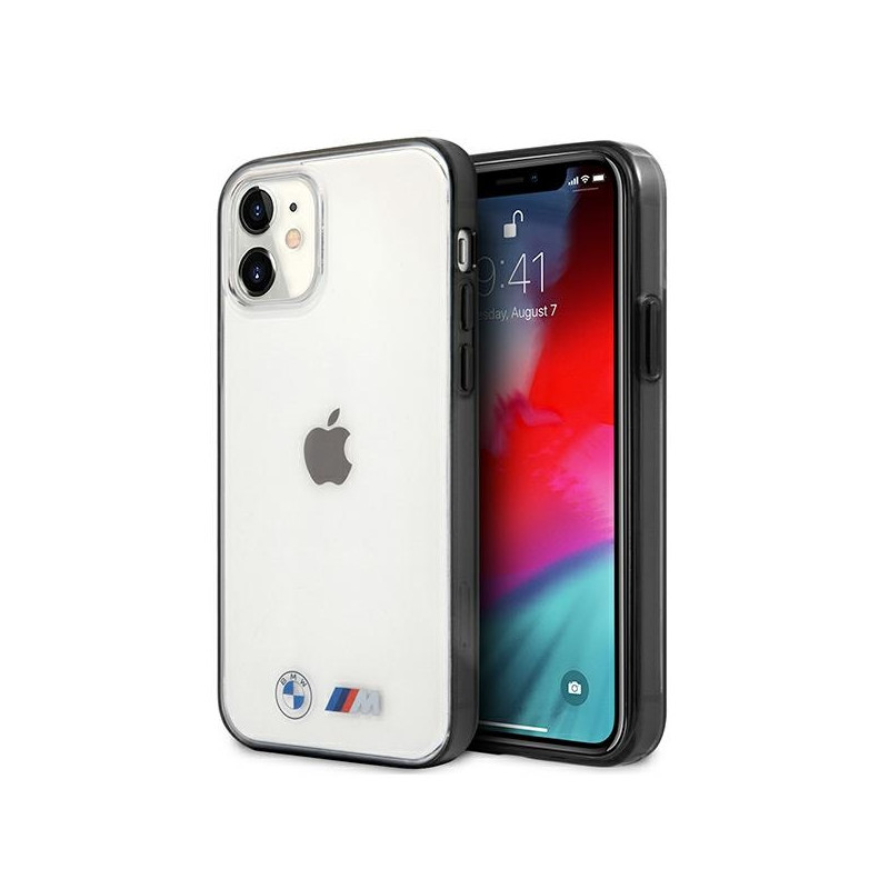 Kryt BMW SANDBLAST pro iPhone 12 mini - transparentní