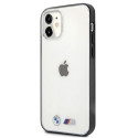 Kryt BMW Sandblast pro iPhone 12 mini - transparentní