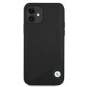 Kryt BMW Deboss pro iPhone 12 mini - černý