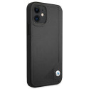 Kryt BMW Deboss pro iPhone 12 mini - černý