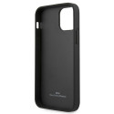 Kryt BMW CURVE PERFORATE pro iPhone 12 mini - černý