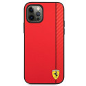 Kryt Ferrari FESAXHCP12LRE pro iPhone 12 Pro Max červená/červená