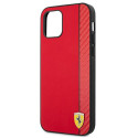 Kryt Ferrari FESAXHCP12LRE pro iPhone 12 Pro Max červená/červená
