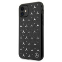 Kryt Mercedes SILVER STARS Pattern pro iPhone 11/XR - černý
