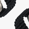 DUX DUCIS Strap OceanWave Silikonový řemínek pro Apple Watch 38/40/41, šedý
