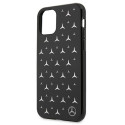 Kryt Mercedes SILVER STARS Pattern pro iPhone 11/XR - černý