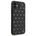 Kryt Mercedes SILVER STARS Pattern pro iPhone 11/XR - černý