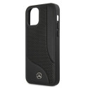 Pouzdro Mercedes PERFORATED AREA pro iPhone 12 Pro Max - černé
