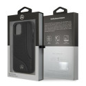 Pouzdro Mercedes PERFORATED AREA pro iPhone 12 Pro Max - černé