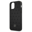 Kryt Mercedes STARs Pattern iPhone 12 Pro Max - černý