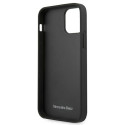 Kryt Mercedes perforovaný kožený iPhone 12 mini černý