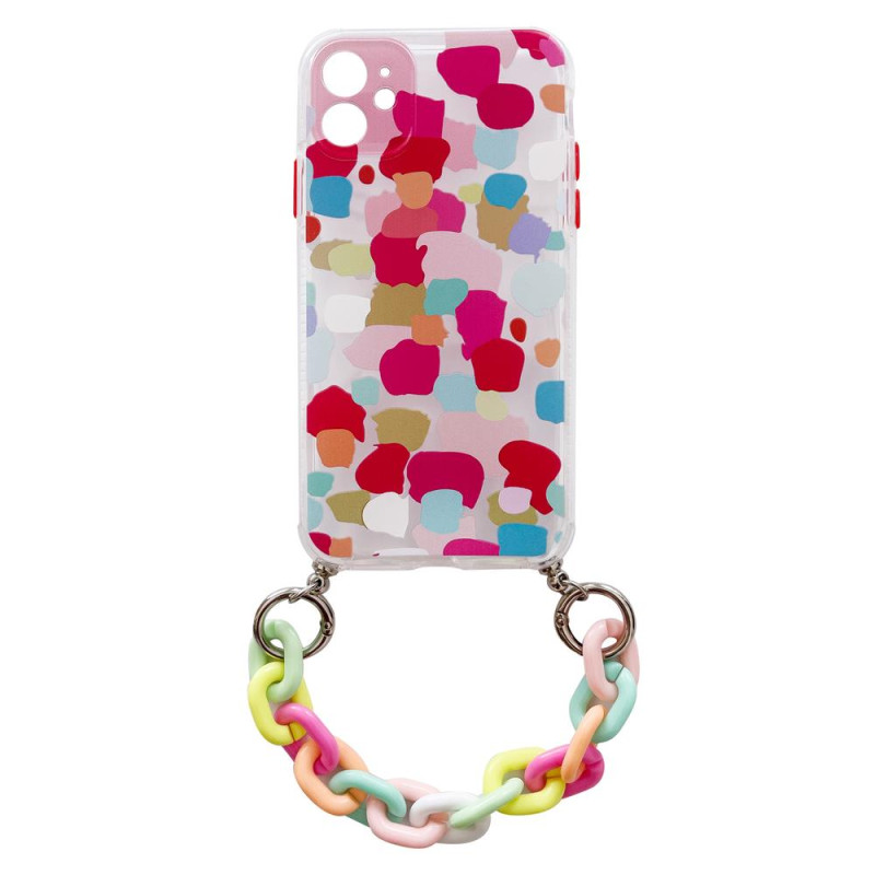 Kryt Hurtel Color Chain Case pro iPhone XS / iPhone X - multicolor