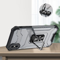 Kryt Hurtel Crystal Ring Case Tough pro iPhone XS Max - červený