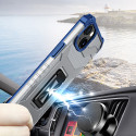 Kryt Hurtel CRYSTAL RING CASE pro iPhone 12 mini – modrá