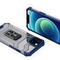 Kryt Hurtel CRYSTAL RING CASE pro iPhone 12 mini – modrá