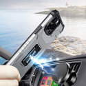 Kryt Hurtel CRYSTAL RING CASE pro iPhone 12 Pro Max - černý