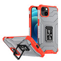 Kryt Hurtel CRYSTAL RING CASE TOUGH RUGGED iPhone 13 - red