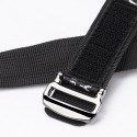 DUX DUCIS Strap Outdoor Textilní řemínek pro Apple Watch 42/44/45/49mm, černo-stříbrný