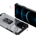 Kryt Hurtel CRYSTAL RING CASE iPhone 13 Pro Max green