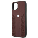 Kryt BMW Curve Perforate pro iPhone 13 červená