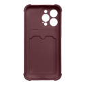 Kryt Hurtel Card Armor Case pro iPhone 13 mini - raspberry