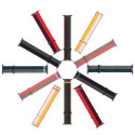 Dux Ducis Strap Řemínek k modelům 9 / 8 / 7 / 6 / 5 / 4 / 3 / 2 / SE (41 / 40 / 38 mm) - zelený (sportovní verze)