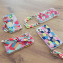 Kryt Hurtel pro iPhone 13 Pro – multicolor s řetízkem