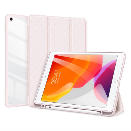 DUX DUCIS Toby Super odolný obal pro iPad 10,2" (7/8/9 gen.) a Pencil, růžový