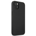 Kryt AMG Leather Hot Stamped Mercedes-AMG pro iPhone 13 mini - černý