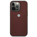 Pouzdro BMW Curve Perforate pro iPhone 13 Pro / 13 - červené